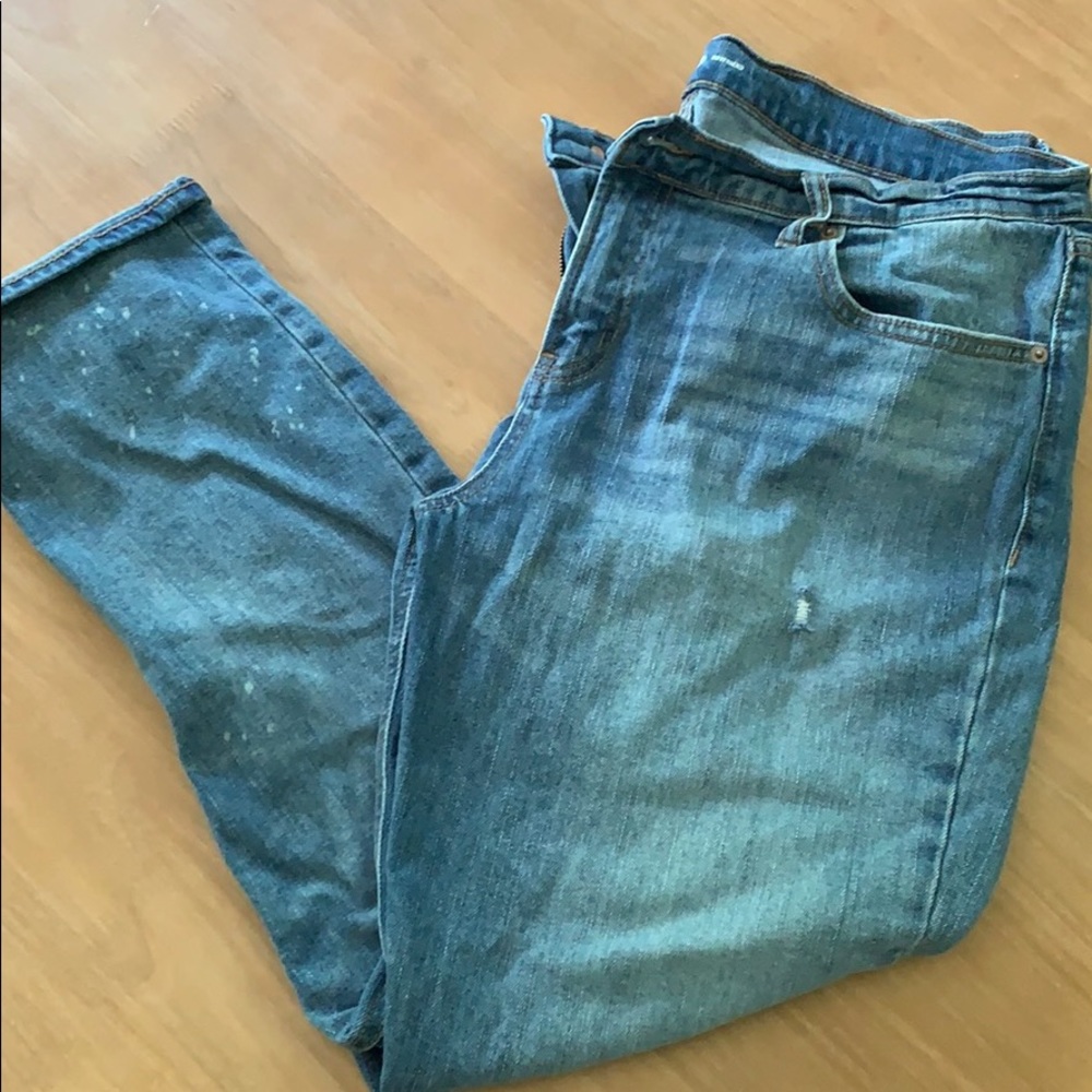Old Navy Boyfriend Lightly Distressed